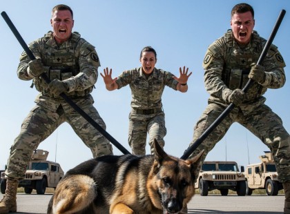 Támadás érte a hűséges kutyát – a nő reakciója örökre beírta magát a hadsereg történetébe