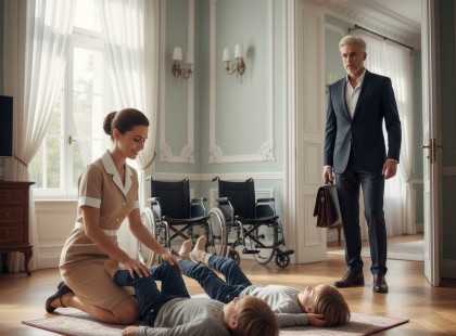 A gyerekei bénultak voltak, de a dadus olyat tett, amitől még az orvosok is elnémultak