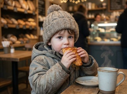 Egy átfázott kisfiú lépett be a pékségembe, és száraz kiflit kért — aztán rám nézett, és csak ennyit mondott