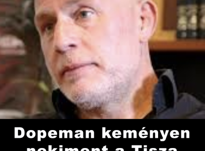 Dopeman hatalmas pofont adott Magyar Péternek !Dopeman olyat szólt be Magyar Péternek , hogy a fal adta a másikat, ez az eddigi legkeményebb kritika ! ? ???? ? ?????́???́??́????