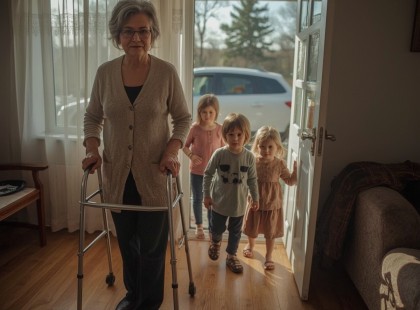 Hat nappal a csípőműtét után a menyem kiszállt az autóból, és lepasszolta a gyerekeket. Ami ezután történt, megváltoztatta a jövőjüket.