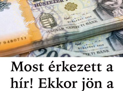 Most érkezett a hír! Ekkor Jön a 14. havi nyugdíj! A cikk kommentben ??