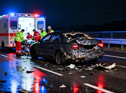 1 PERCE ÉRKEZETT:Hatalmas baleset ! Közel9km-es a torlódás A helyszínelés jelenleg is tart, a torlódás közel 9 kilométeres.