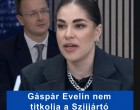 Gáspár Evelin nem titkolja a Szijjártó Péterrel való kapcsolatát.