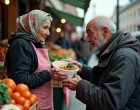 Csak enni kért, elzavarták. Egyetlen asszony adott neki ételt – a férfi titka mindenkit megdöbbentett