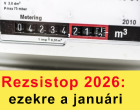 Friss:Rezsistop 2026, ezekre a januári számlákra jár a támogatás!