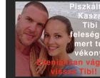 Bántották Kasza Tibi feleségét, mert túl vékony. Zseniálisan vágott vissza Tibi!