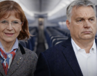 Totális leégés a repülőn – Orbán Viktor és Lévai Anikó olyat tettek, amit még évekig emlegetni fognak