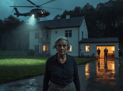 Ki volt az a férfi, aki helikopterrel jött egy idős nőért?