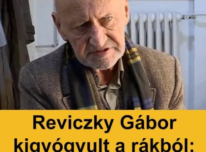 ❤️ Jó hírt jelentett be Reviczky Gábor .Reviczky Gábor legyőzte a rákot ?Reviczky Gábor kigyógyult a rákból: 