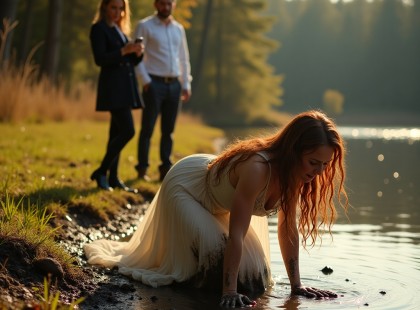 Oda való vagy! – mondta a sógora, miközben belökte a sárba. A nő válasza mindent megváltoztatott