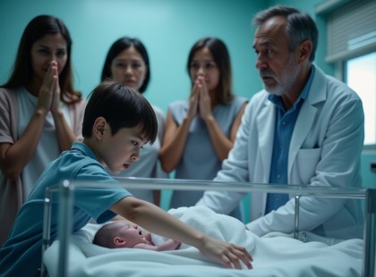 A kisbaba szíve már nem vert… aztán egy apró jel mindent felülírt. A nagyi összeomlott.