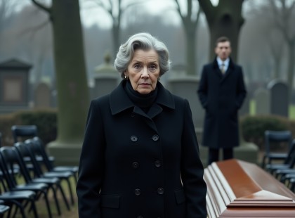 A temetésen egyedül álltam. Másnap megváltoztattam a végrendeletemet.