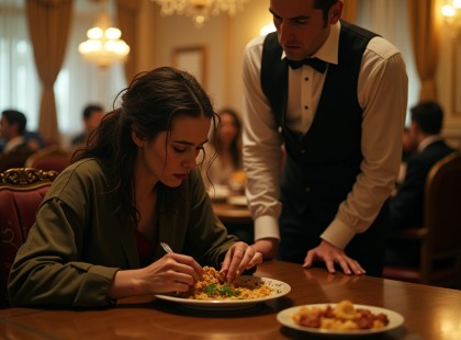 Kidobatta volna a pincér… de az étteremtulajdonos egyetlen mondata mindent megváltoztatott!