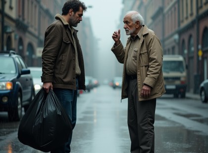 A fiú kitette az utcára idős apját… amit az apa ezután tett, arra senki sem számított!