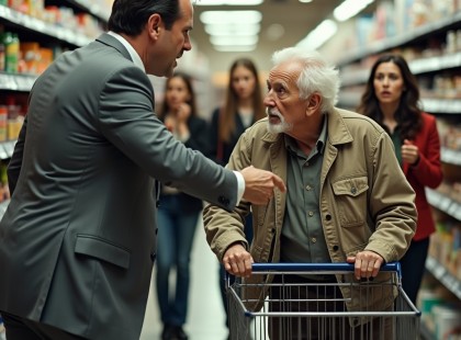 A nagypapa, akit megaláztak a boltban – másnap mindenki sírva kereste a nevét!