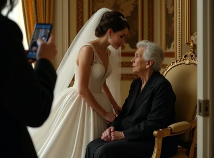 Száz vendég szeme láttára vetítette ki, hogyan bántotta a menyasszony az anyját – az esküvőből botrány lett!