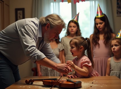 Ez a kislány csak zenélni akart – a nagyapja tönkretette. Amit az apja ezután tett, minden szülőt szíven üt.