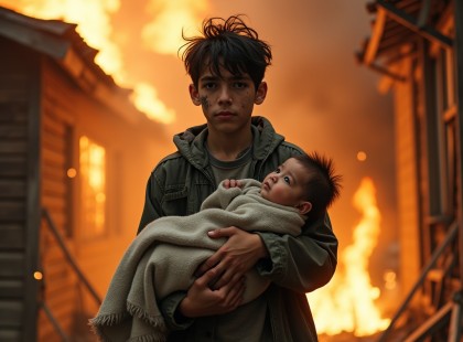 A fiú, aki a tűzből hozott ki egy babát: nem hitte el, ki várta rá tíz évvel később az interjún!