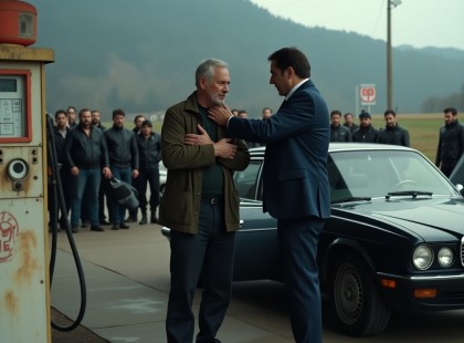 Azt hitte, csak egy remegő öreg… aztán jöttek a bőrszerkósok, és megkapta a választ