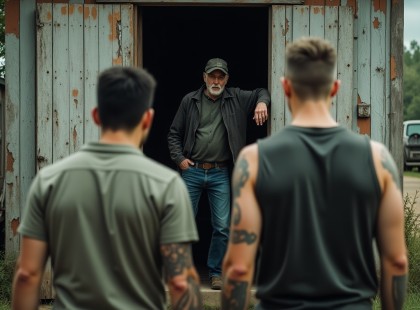 Azt hitték, egy védtelen öregemberhez mennek… kiderült, hogy rossz ajtón kopogtak