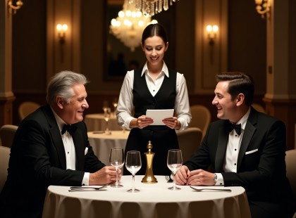 Csak egy pincérnő volt... Aztán hét nyelven válaszolt a milliomos sértésére