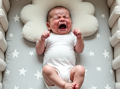 Újszülött volt, és látszólag „csak hasfájása