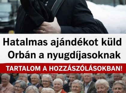 Hatalmas ajándékot küld Orbán a nyugdíjasoknak – márciusig teljesen ingyen jár
