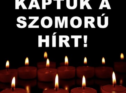 Borzalmas hír jött ma reggelre– tegnap éjszaka örökre lehunyta szemét… Gyászba borult az egész MAGYARORSZÁG!hatalmas név távozott közülünk! Cikk a hozzászólásoknál >>>