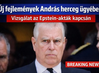 András herceg letartóztatása az Epstein‑ügy kapcsán (2026. február 19)