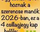 Szerencse és gazdagság érkezik!Ez a 4 csillagjegy tarol 2026-ban! 🌟🍀 • 👇 💰