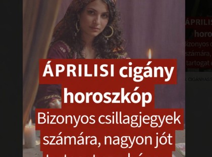Cigányasszony jóslata ÁPRILISRA! Mikor születtél? Ez üzeni neked a tarot kártya: