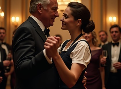 Amikor a pincérnő elfogadta a táncot, senki nem sejtette, mi következik…