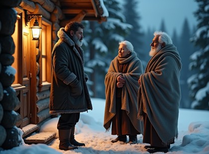 Az idős pár azt állította, eltűnt fiukat keresik… amit reggelre a férfi talált, mindent megváltoztatott