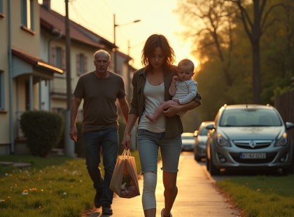 A fiatal anya azt hitte, csapdába került – apja megmutatta, hogyan tör ki belőle”