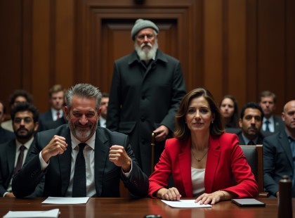 A férj már ünnepelt a bíróságon… ekkor a feleség apja belépett, és minden megváltozott