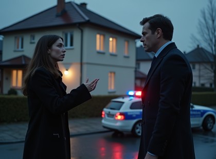 A rendőrök már a házamnál voltak, amikor hazaértem a temetésről