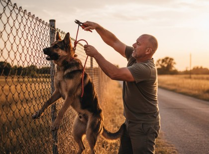 Kegyetlenül kikötött kutyára bukkant az út mellett – a történet vége mindenkit könnyekig meghat