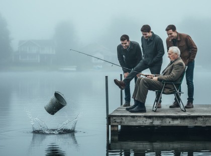 Egy békés horgász, három nagyszájú fiú — a vége teljesen váratlan lett