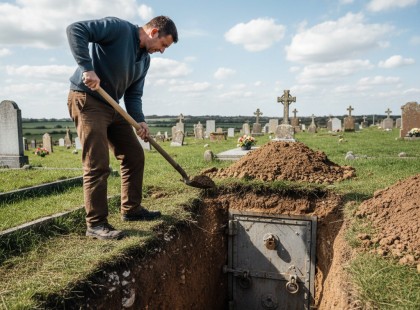 Egy temetőben kezdődött… és egy titkos föld alatti teremnél ért véget a sokkoló felfedezés
