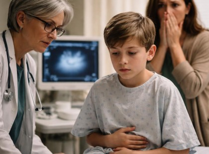 A fiú csak csendesebb lett… az ultrahang viszont megdöbbentő dolgot mutatott