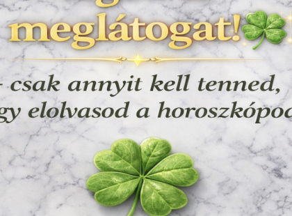 Ma van a pénz napja ? Hamarosan téged is meglátogat! ? – csak annyit kell tenned, hogy elolvasod a horoszkópod!