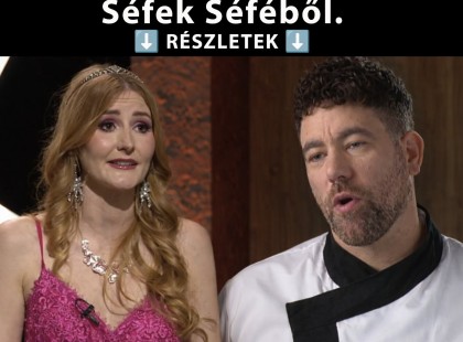 Krausz Gábor távozik a Séfek Séféből.⬇️ RÉSZLETEK ⬇️