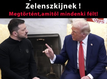 Trump élesen nekiment Zelenszkijnek