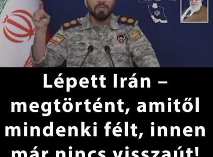 Irán bejelentése - Óriási fordulat a háboruban