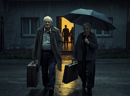 Kidobták az idős szüleiket az esőbe… nem tudták, mit rejt az apa zsebében