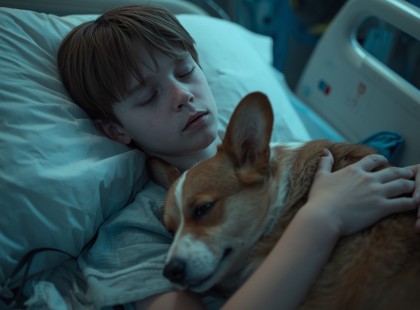 Már csak hetei voltak hátra, mégis a kutyája miatt aggódott… ami ezután történt, hihetetlen