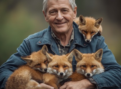 Senki nem hitte: a rókák napok óta figyelték az erdészt… és amikor baj történt, ők cselekedtek először!