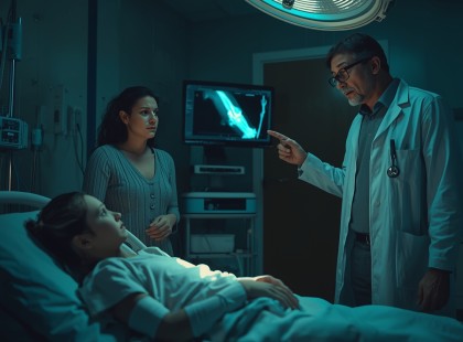 Kórházba vitték a lányt egy töréssel, de a röntgen egy sokkal sötétebb igazságot fedett fel