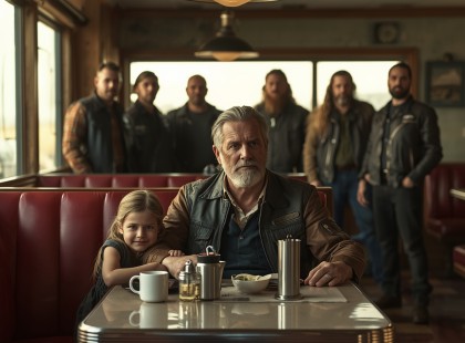 A motorosok először csak egy gyereknek akartak segíteni… aztán megtalálták a borítékot